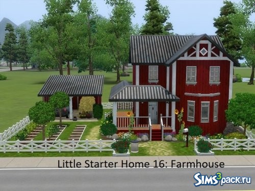 Дом Little Starter 16 Farmhouse от Jujubee77