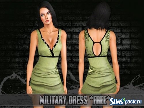 Платье Military 