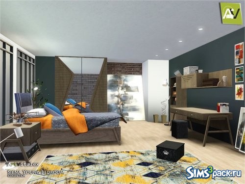 Подростковая спальня Siena от ArtVitalex