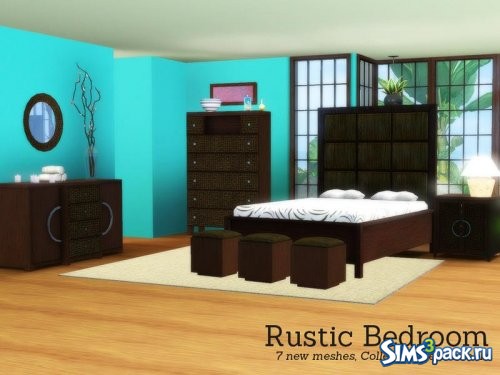 Спальня Rustic 