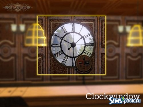 Окно Clock от Angela