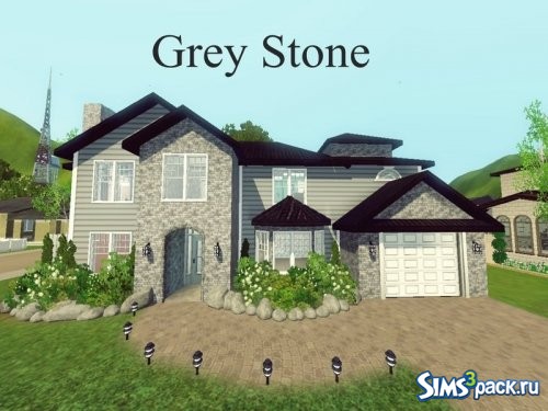 Дом Grey Stone от GhostlySimmer