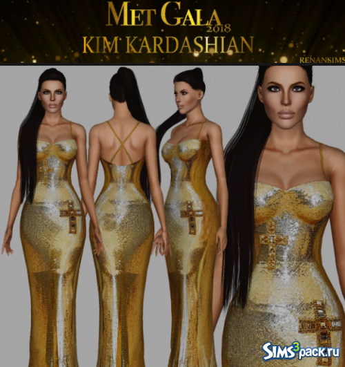 Платье Gold от Renansims