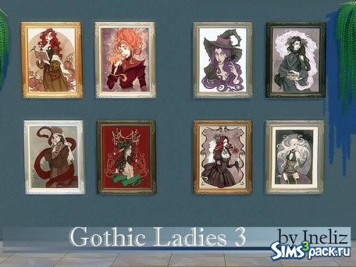 Картины Gothic ladies 3 от Ineliz