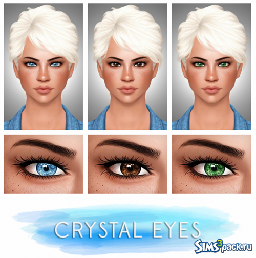 Линзы Crystal Eyes от Buckley