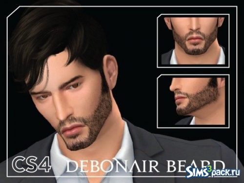 Борода Debonair от Choi Sims 4