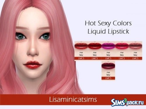 Помада Hot Sexy Colors Liquid от Lisaminicatsims