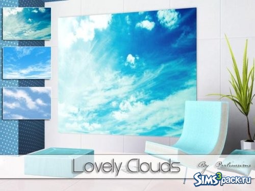 Картины Lovely Clouds от Pralinesims