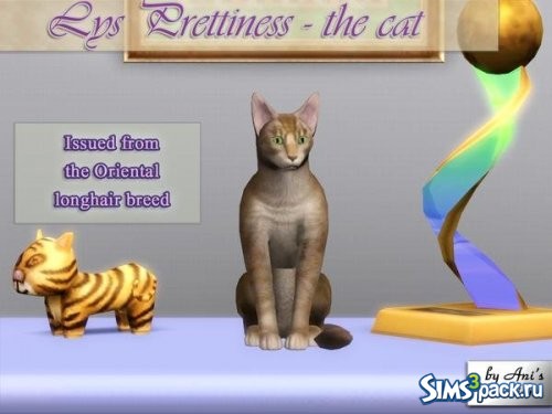 Кошка Lys Prettiness от AniFlowersCreations