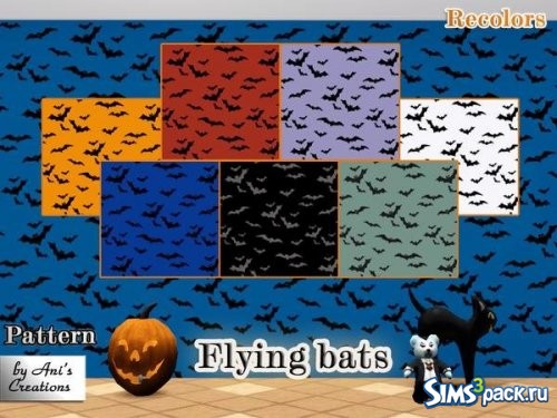 Текстура Flying bats от AniFlowersCreations
