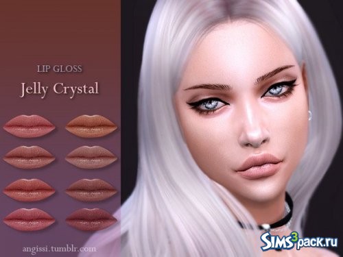 Блеск для губ Jelly Crystal от ANGISSI