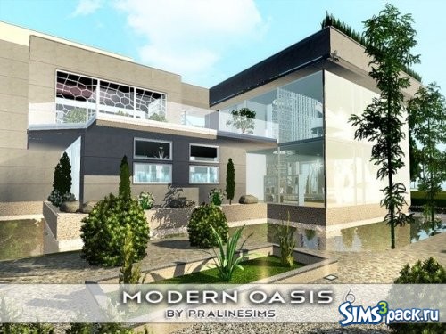 Дом Modern Oasis 6 от Pralinesims