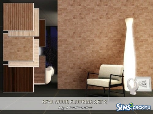 Текстуры Real Wood Flooring 2 от Pralinesims