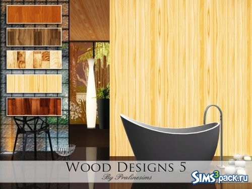 Текстуры Wood Designs 5 от Pralinesims