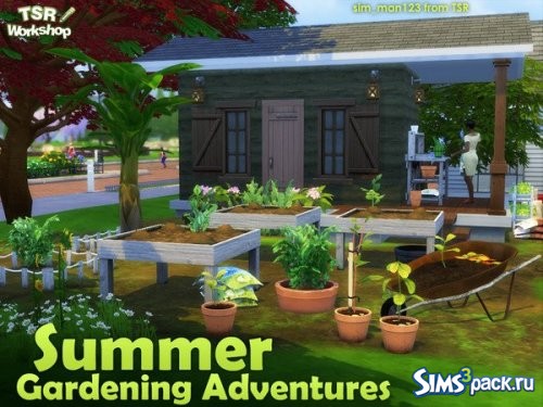 Сет Summer Gardening Adventures от sim_man123
