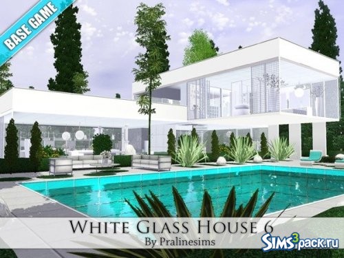 Дом White Glass 6 от Pralinesims