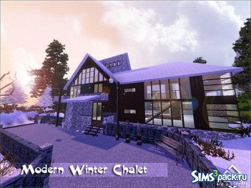 Дом Modern Winter Chalet от Devirose