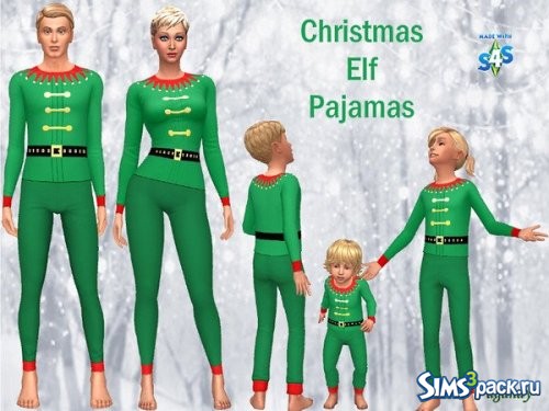 Пижамы Christmas Elf от dgandy