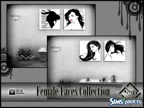 Картины Female Faces от Devirose