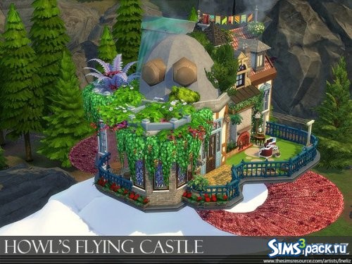 Дом Howls Flying Castle от Ineliz