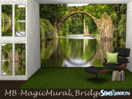 Обои MagicMural Bridge от matomibotaki