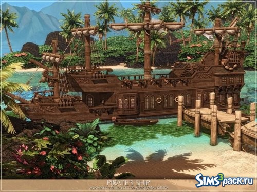 Дом Pirate Ship от MychQQQ