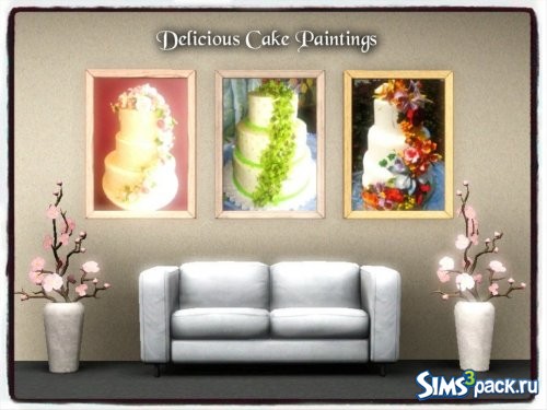 Картины Delicious Cakes от Xo.dess