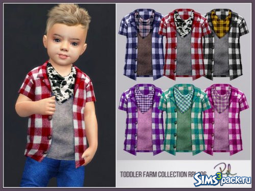 Рубашка Toddler Farm Collection от RobertaPLobo