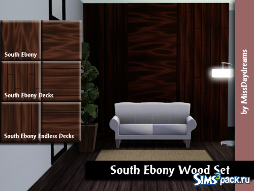 Сет South Ebony Wood от MissDaydreams