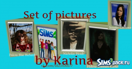 Набор картин от Karina