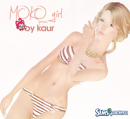 Позы "Moko girl" от Kaur