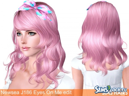 Прическа от Sims Hairs