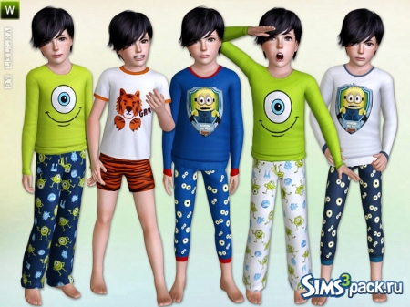Пижамы для мальчиков от Lillka