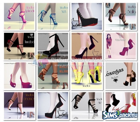 Набор женской обуви от Luda_Clapp