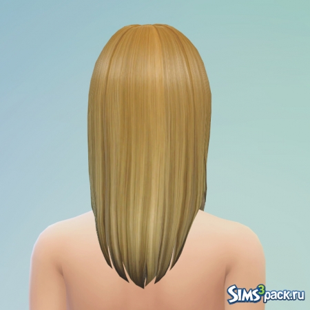 Ретекстура длинных волос от sims addicted