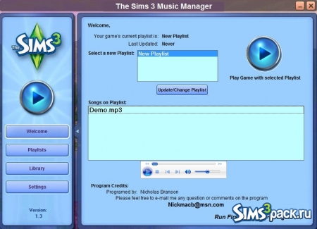 Программа Music Manager