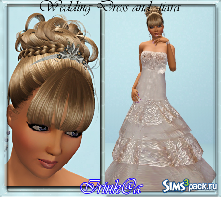 Свадебное платье и диадема от Irink_a
