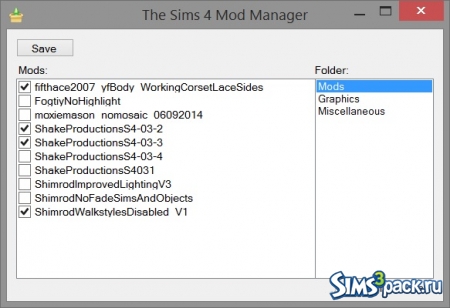Программа Simple Mod Manager от Thrahistan