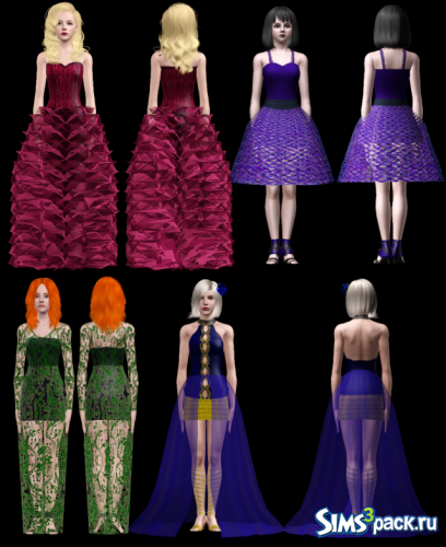 Коллекция платьев от MoonFairy (moon333)