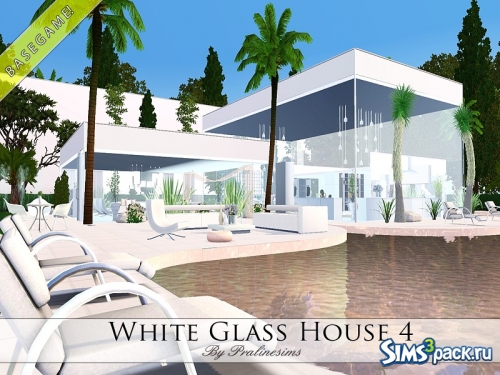 Дом White Glass 4 от Pralinesims