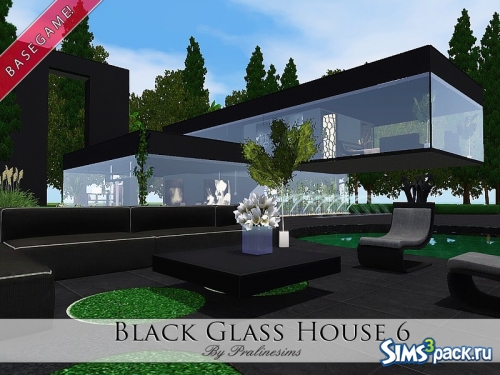 Дом Black Glass 6 от Pralinesims