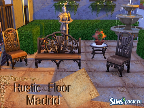 Пол Rustic Floor Madrid от Pinkzombiecupcakes