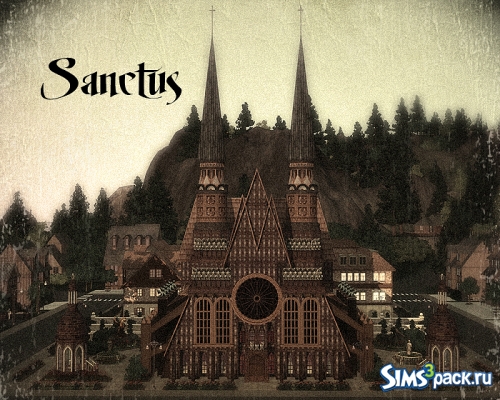 Готический собор Sanctus от Melissa Schwarz
