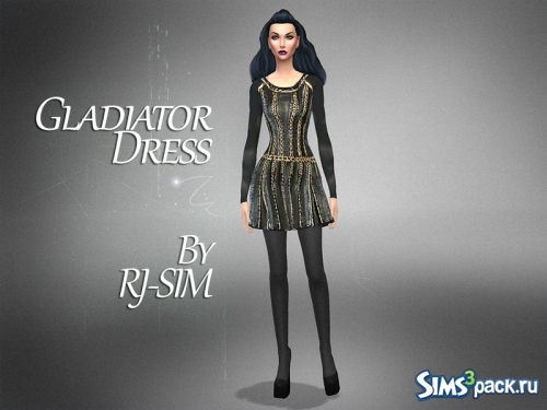 Платье Gladiator от RJ-SIM