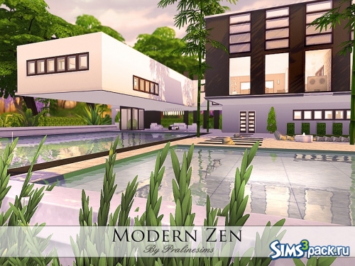 Дом Modern Zen от Pralinesims