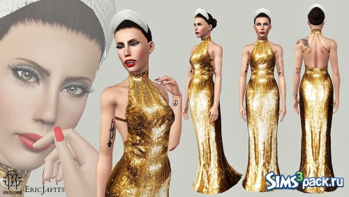 Золотое платье от Artsims