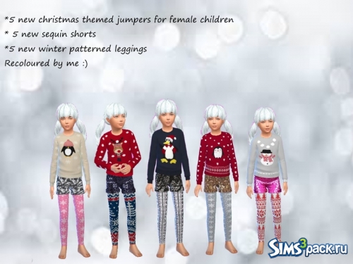 Детская рождественская одежда от sarahlasshes