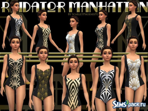 Купальники Radiator Manhattan от scarletphoenix91