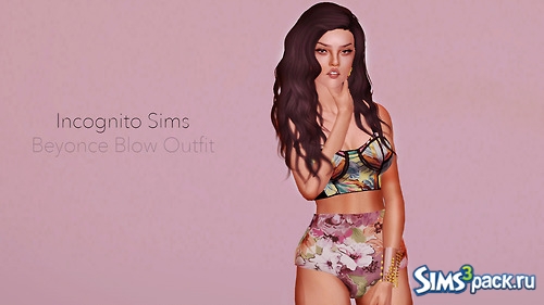 Костюм Beyonce Blow от incognito sims
