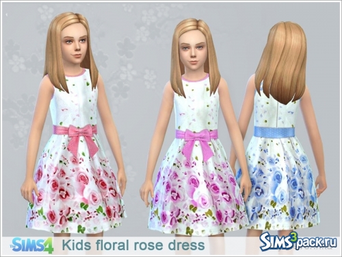 Детское платье с розами от Severinka